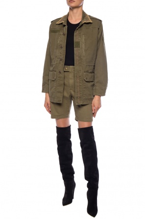Embroidered denim shorts, zdjęcie 2 Embroidered denim shorts od Saint Laurent
